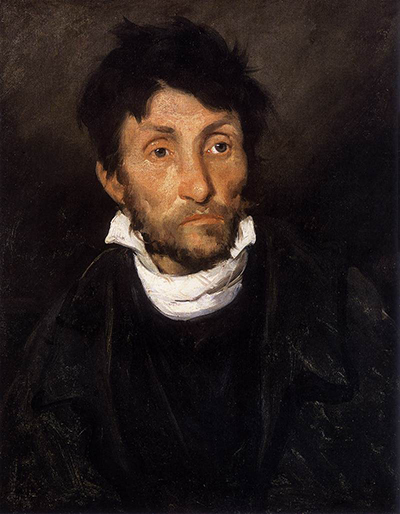 Portrait of a Kleptomaniac Theodore Gericault